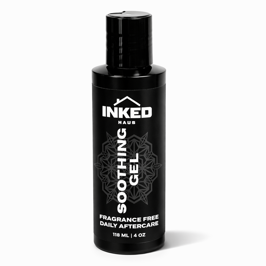 InkedHaus Soothing Gel – cooling healing relief for fresh tattoos